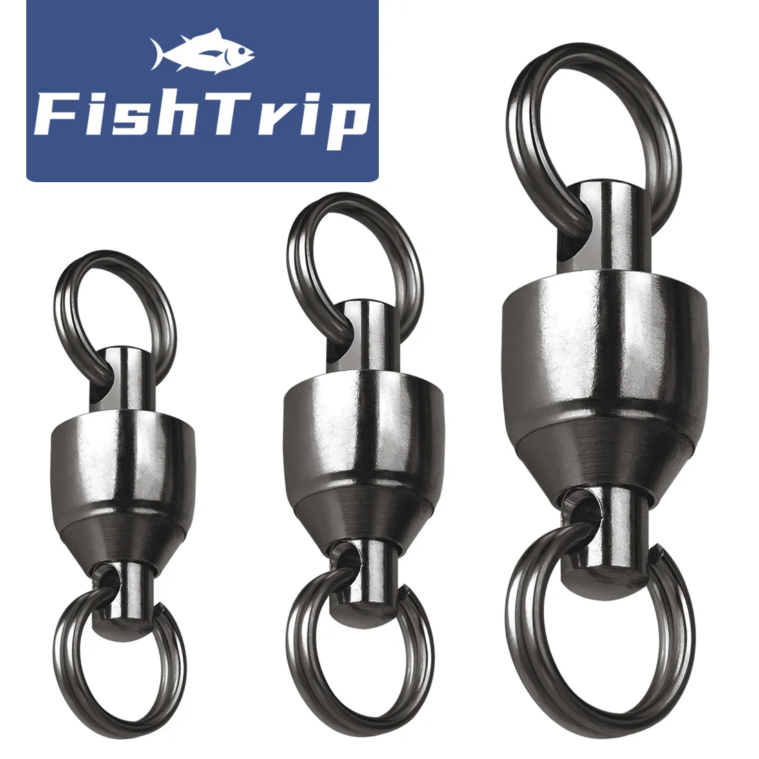 Giratorio de pesca con rodamiento de bolas