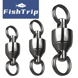 FishTrip Bolas Giratorio con Anillo Dividido – Inoxidable para Agua