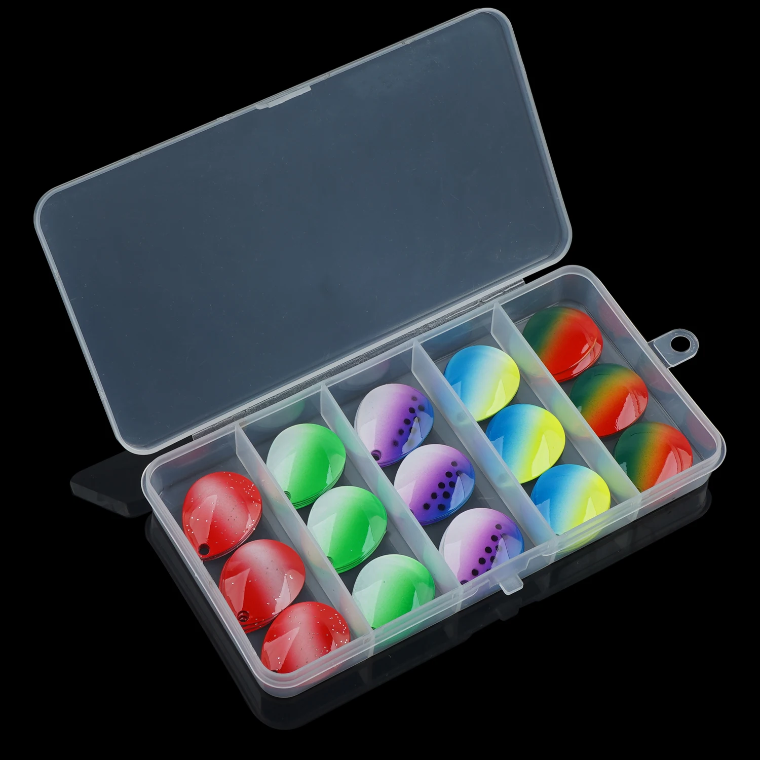 Cuchillas Spinner Colorado para trucha y lubina
