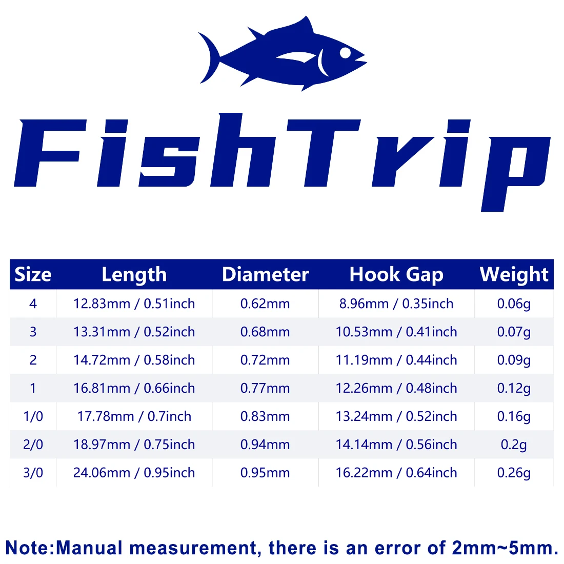 Anzuelo Croaker FishTrip – Espacio ancho para lubina y trucha - imagen 2