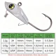 Anzuelos Jig Head Piggyback 9KM para swimbait en lubina y trucha - imagen 5