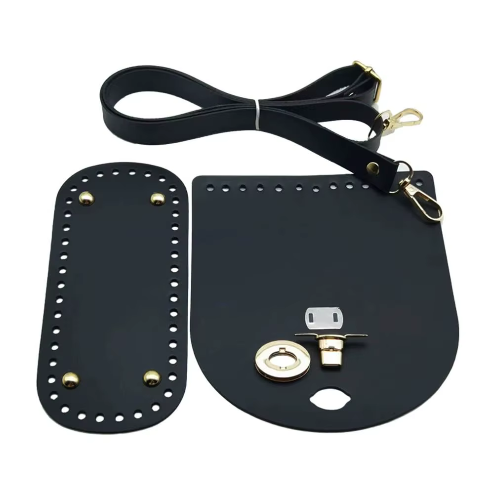 Base de Cuero PU para Bolsos DIY – Correa Tejida Artesanal - imagen 2