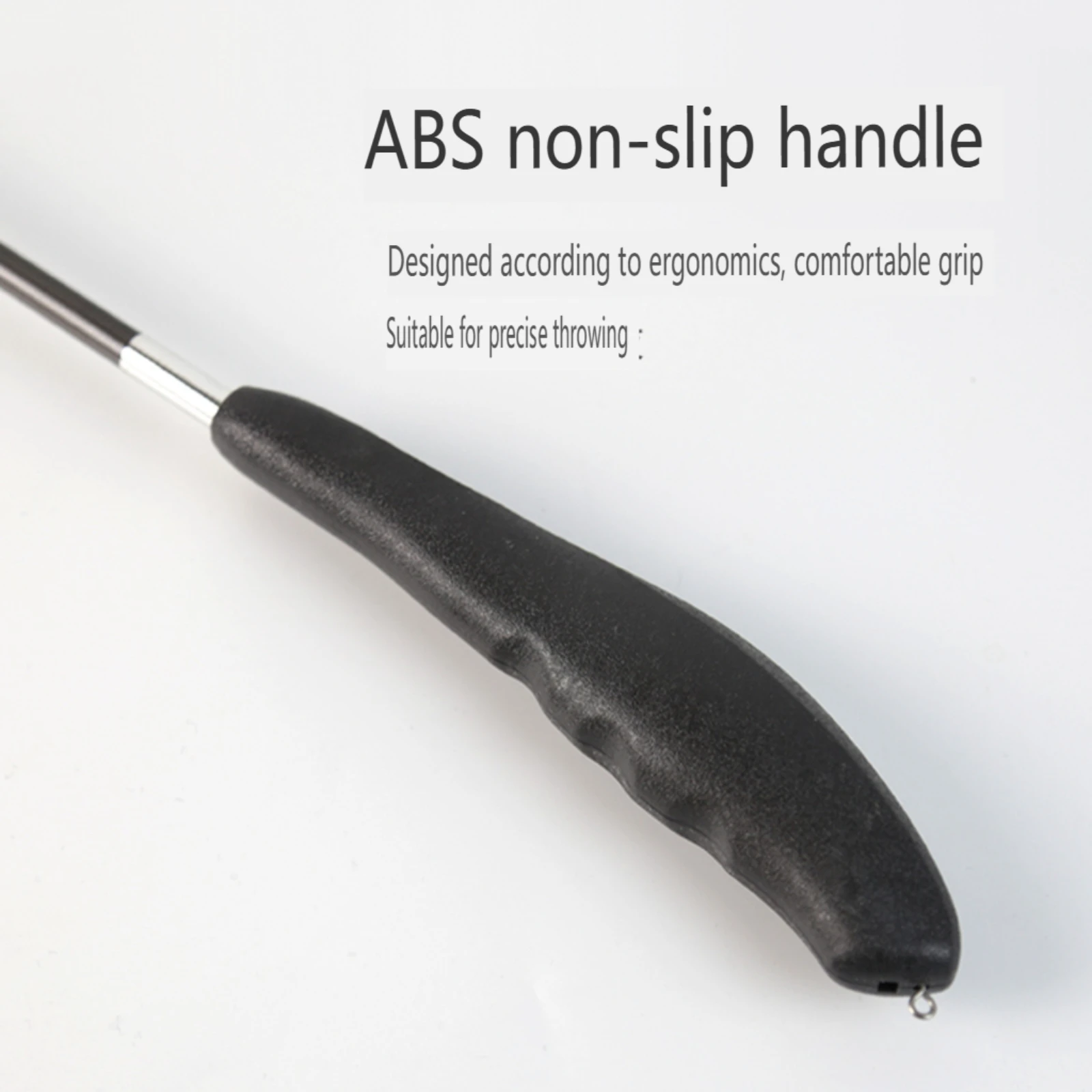 Cuchara de pesca SANLIKE titanio con eje carbono y mango ABS - imagen 4