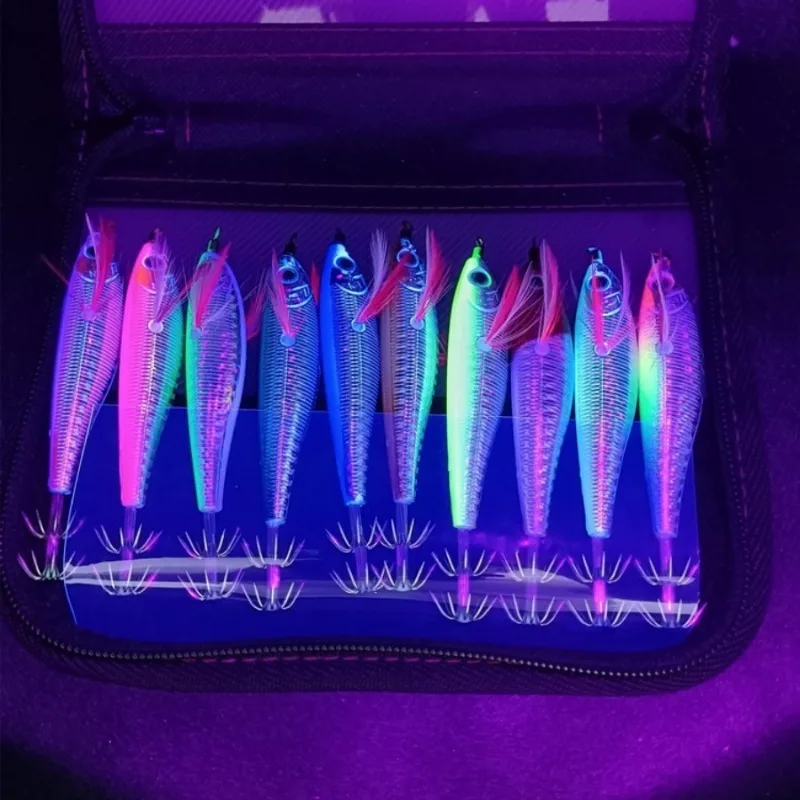 Jig de calamar luminoso Ackibbik para agua salada - imagen 3