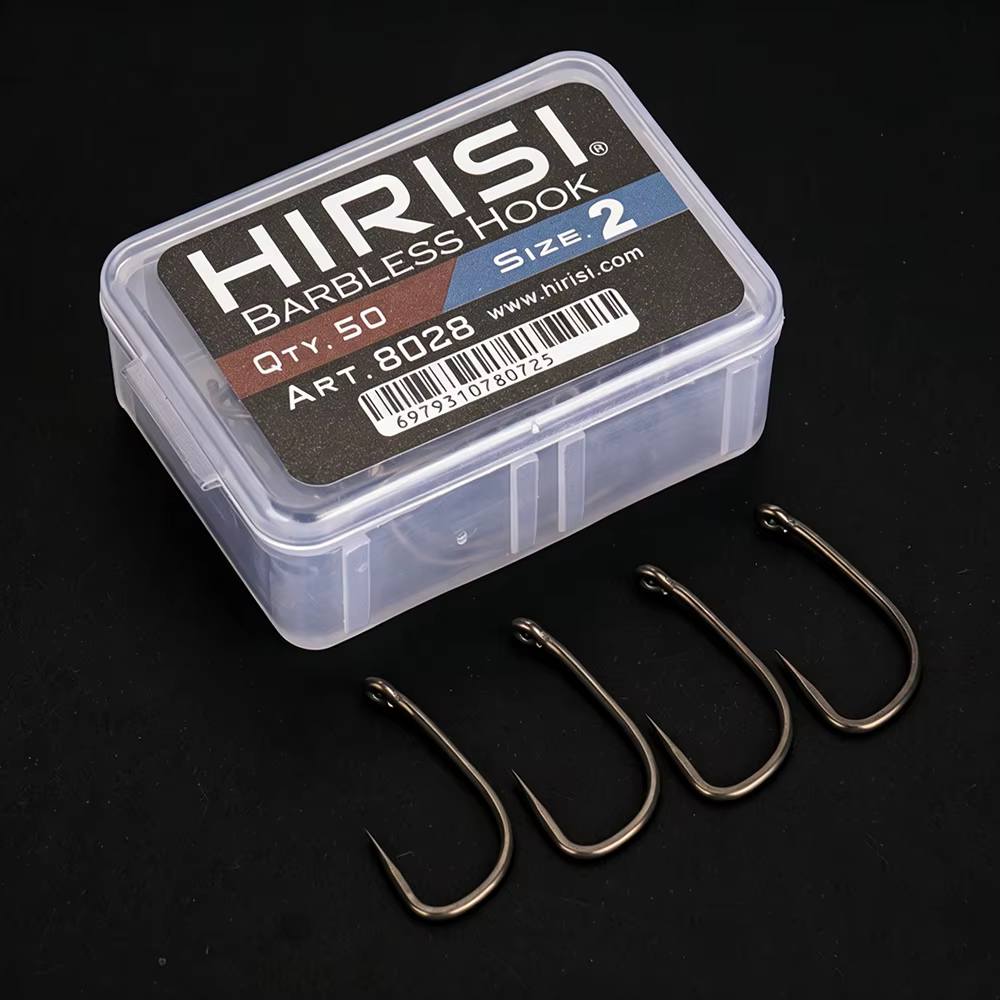 Hirisi Anzuelos para carpa de acero inoxidable recubiertos - imagen 5