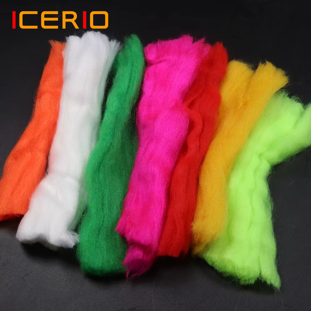 Fibras ICERIO para atar moscas – Varios colores Baitfish paracaídas - imagen 3