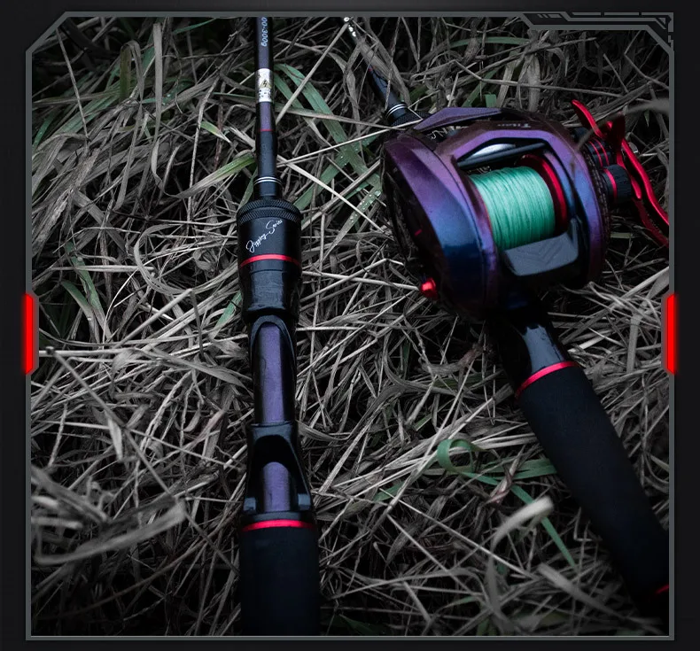Modo de uso en acción de pesca