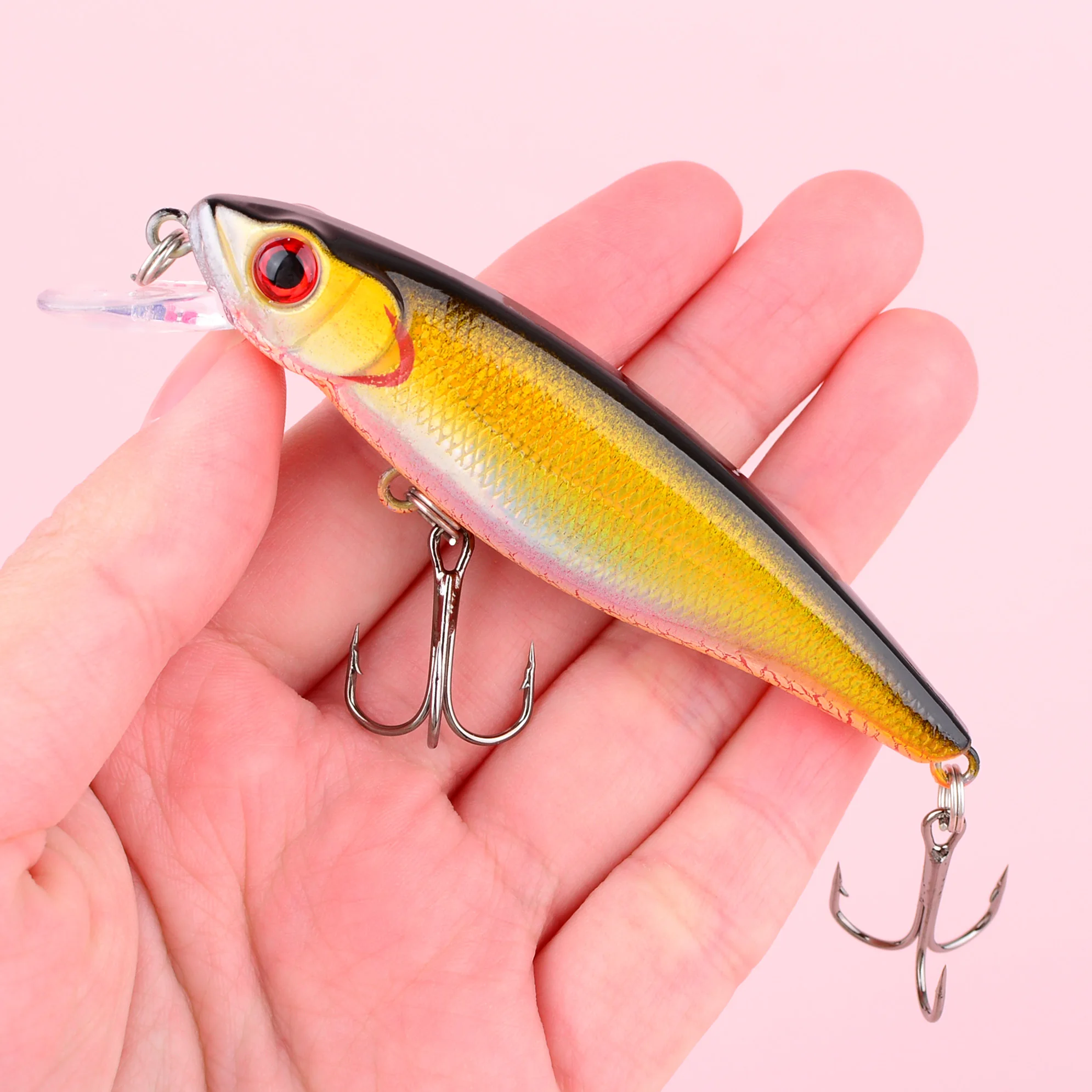 Detalle del diseño del minnow