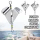 Hélice de mosca giratoria inox: cuchillas para señuelos - imagen 3