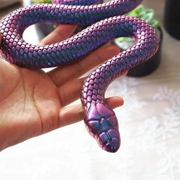 Molde de resina epoxy para señuelos Serpiente espejo de silicona - imagen 4