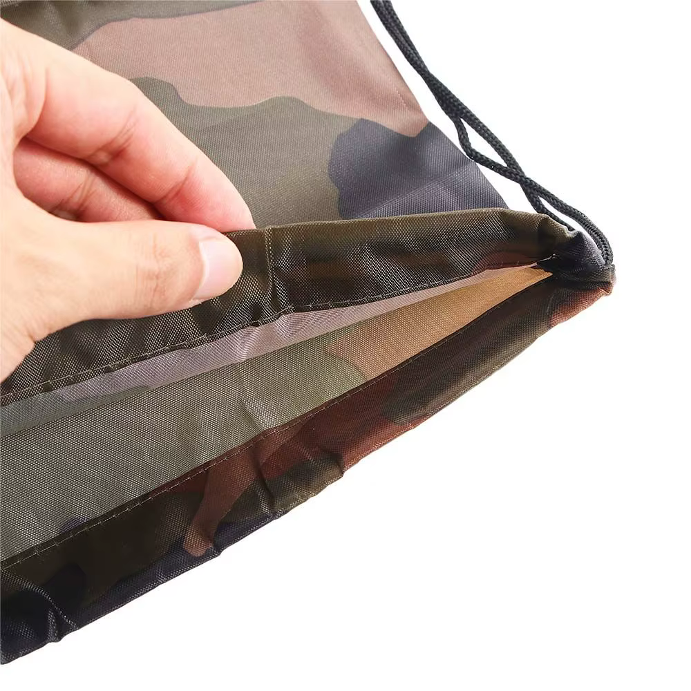 Bolsa Deportiva Unisex con Cordón – Camuflaje Oxford portátil - imagen 5