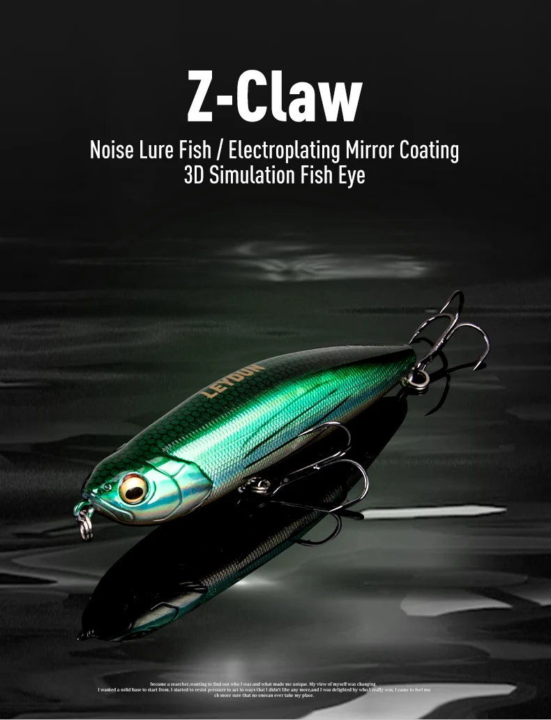 Stickbait topwater LEYDUN
