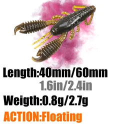 PEAK Craws Flotantes – Señuelo camarón 40-60mm