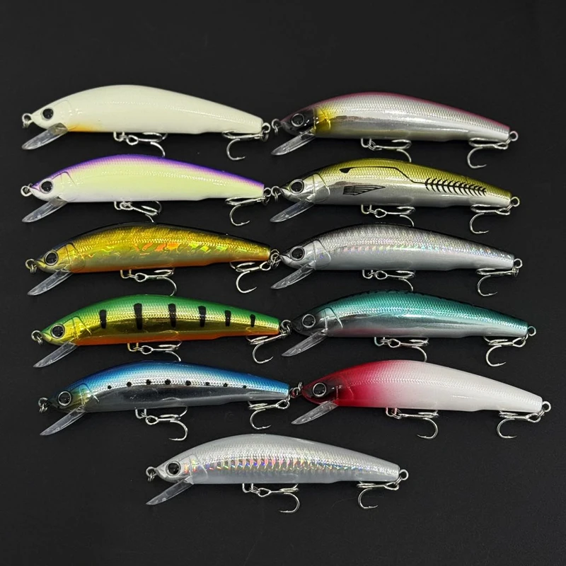 Señuelo Minnow Flotante Crankbait para lubina, trucha, lucio y perca - imagen 3