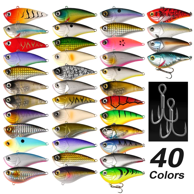 Wondersee VIB 3D - Wobbler 70mm 15g hundimiento para Pike