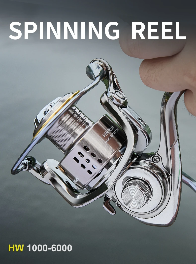 Carrete de pesca BILLINGS 1000-6000 vista frontal