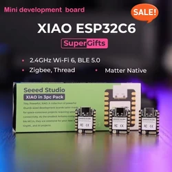 Seeed Studio XIAO ESP32C6 WiFi 6 Zigbee Matter con Bluetooth BLE 5