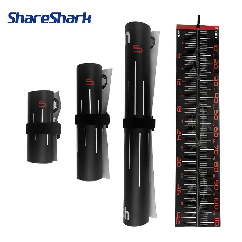 ShareShark regla de medición de peces impermeable con escala