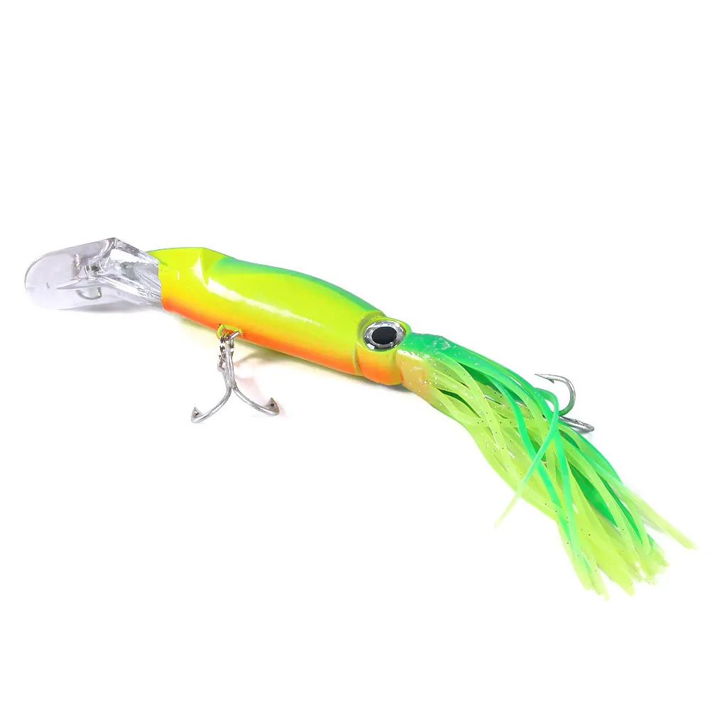 Luya Biónico Cebo Pulpo Grande - Calamar para pesca marina 14 cm