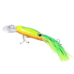 Luya Biónico Cebo Pulpo Grande - Calamar para pesca marina 14 cm
