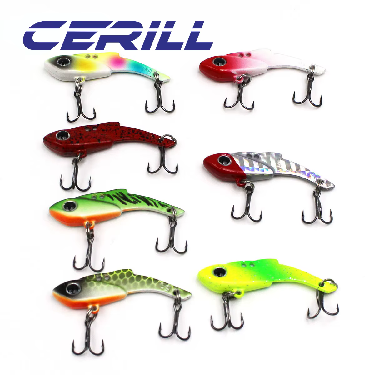 Ceril Cuchara Metálica para Trucha – Señuelo con Anzuelo Triple - imagen 2