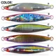 Jigging Proberos jig metálico UV con sardina y lanzamiento largo