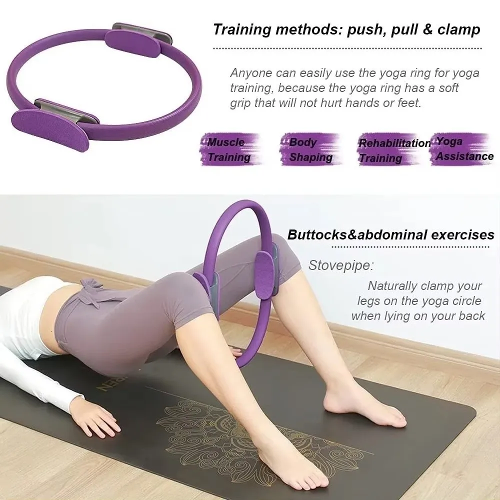 Anillo Pilates de resistencia para suelo pélvico y fitness en casa - imagen 3
