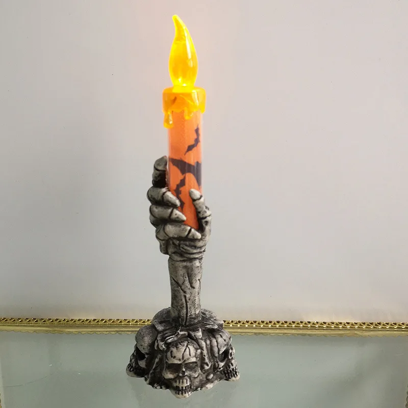 Comparativa de velas LED con diferentes motivos Halloween