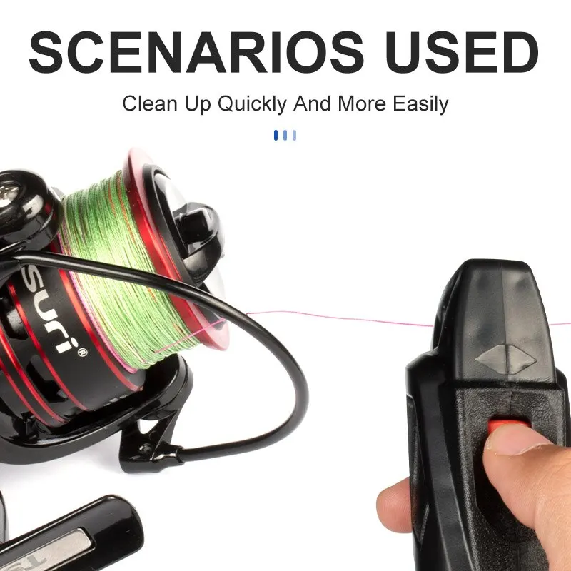 Stripper eléctrico con batería – Recogelíneas potente para pesca - imagen 2