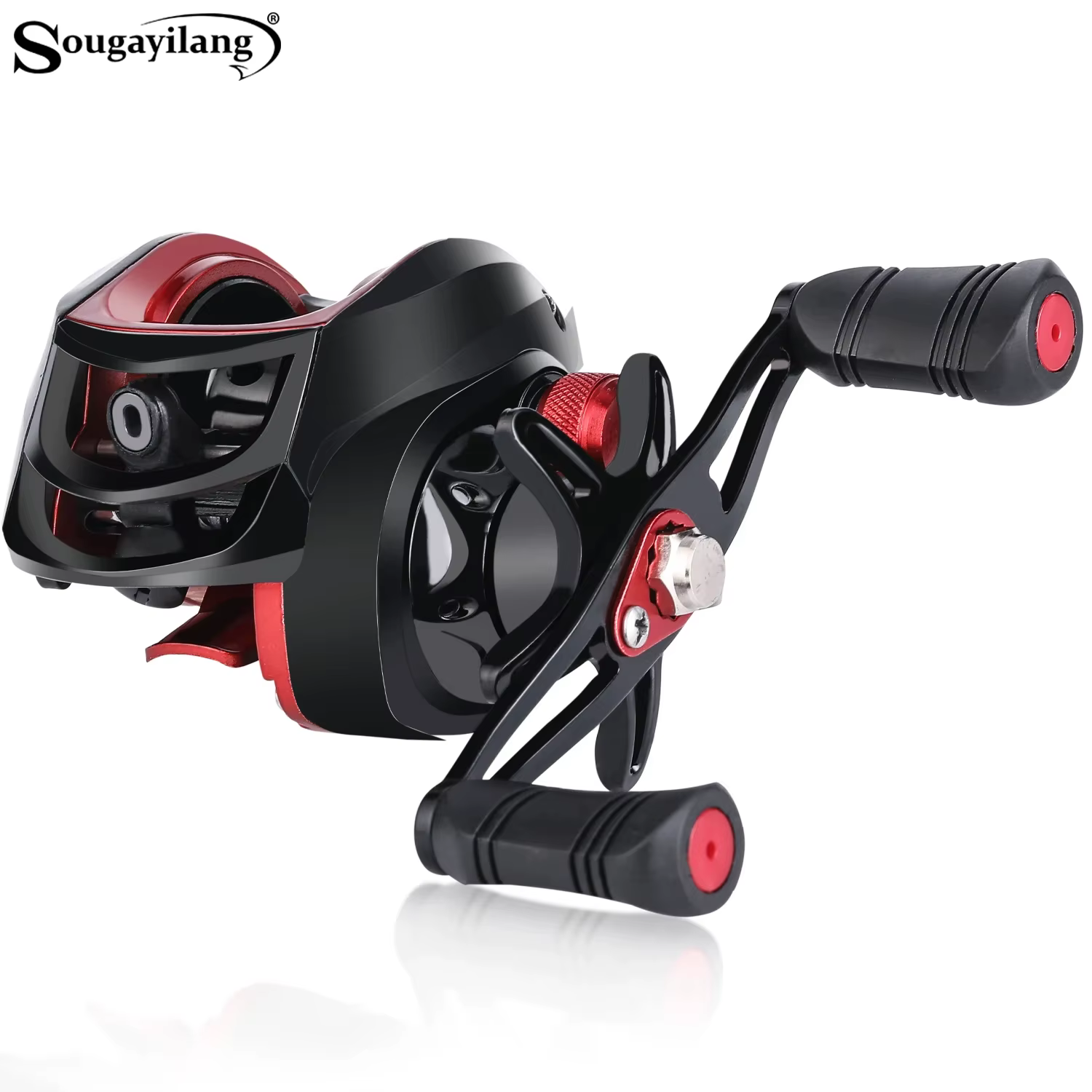 Carrete Baitcasting Sougayilang 7.2:1 con arrastre magnético 8KG