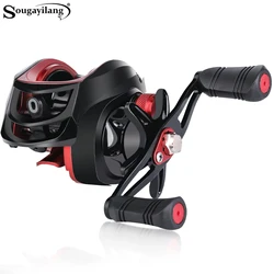 Carrete Baitcasting Sougayilang 7.2:1 con arrastre magnético 8KG