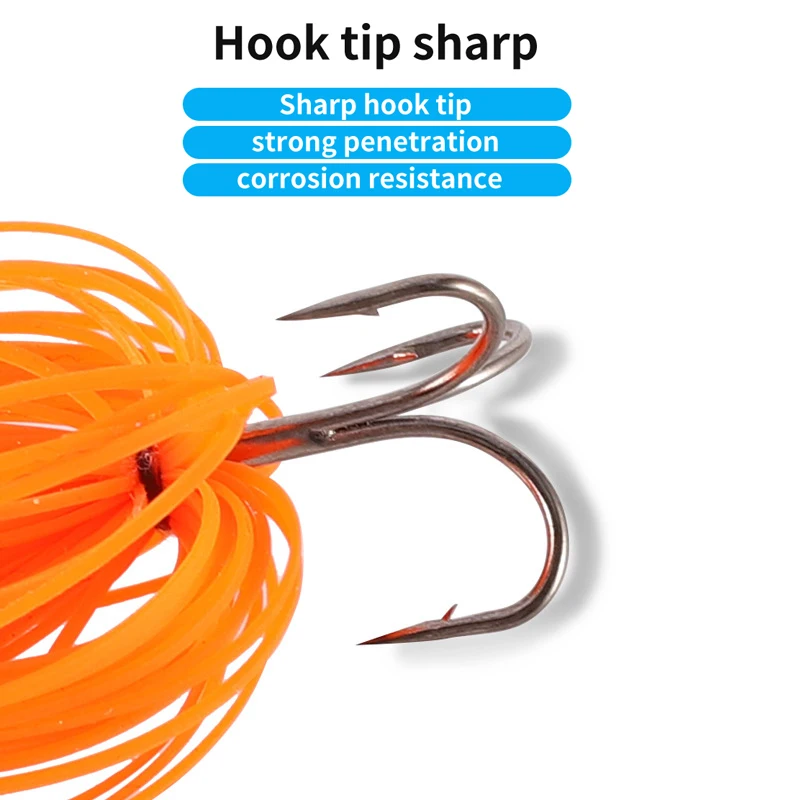 Balanzze Topwater Señuelo Wobbler Buzzbait para Lucio y Walleye - imagen 5