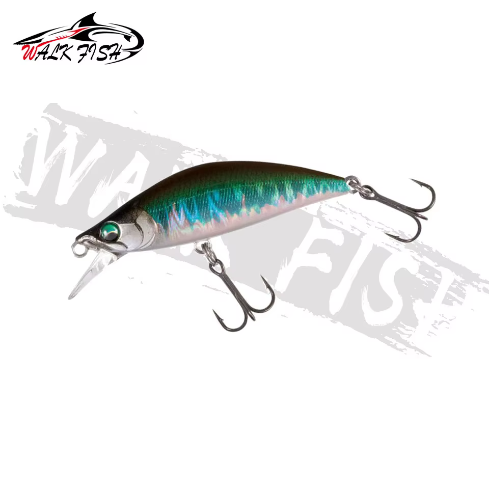 WALK FISH Crankbait Stream señuelo duro para perca, lucio y trucha