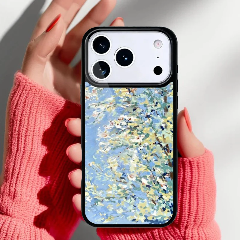 Detalle del diseño artístico en la funda