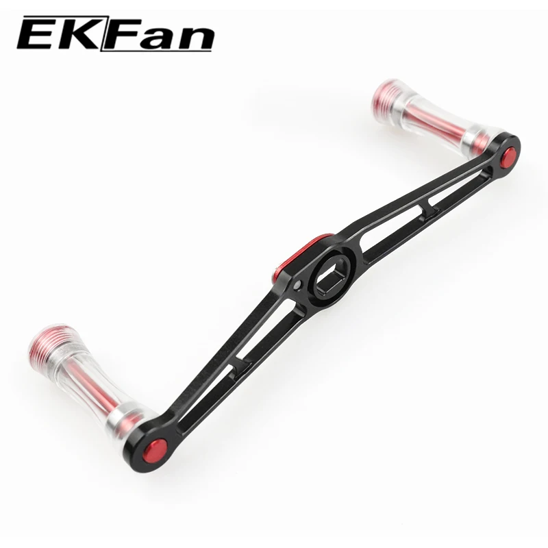 Manivela de carrete EKFan de aluminio con perilla acrílica - imagen 2