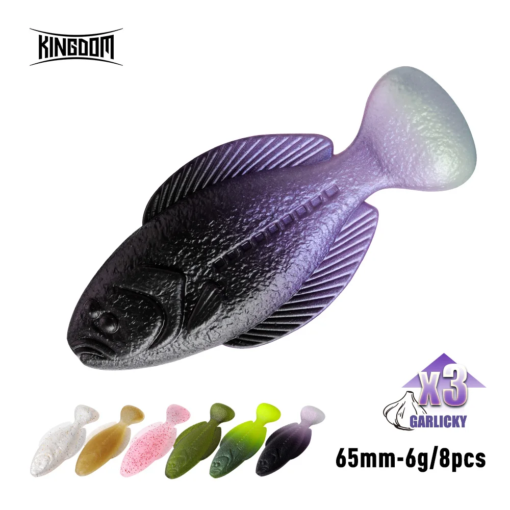 Kingdom Bass Swimbait VIB de TPE para lucio y lubina