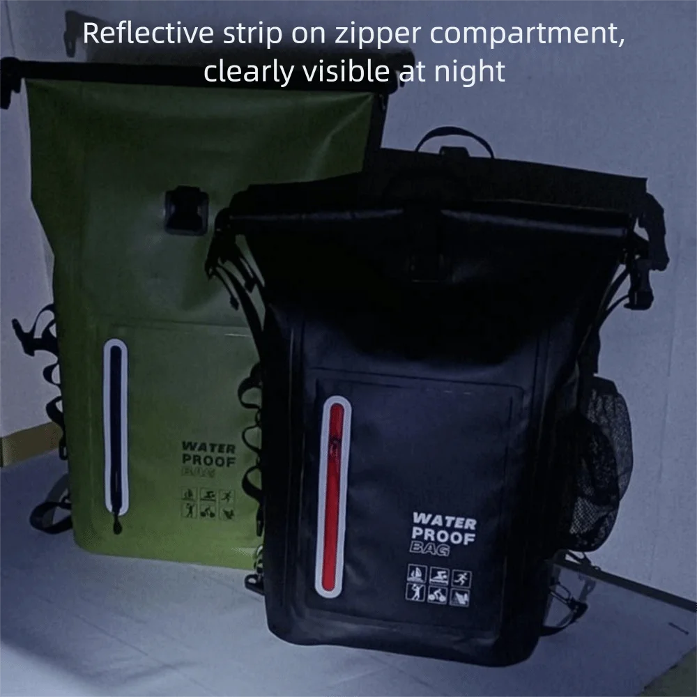 Mochila impermeable de pesca resistente a arañazos en PVC - imagen 3