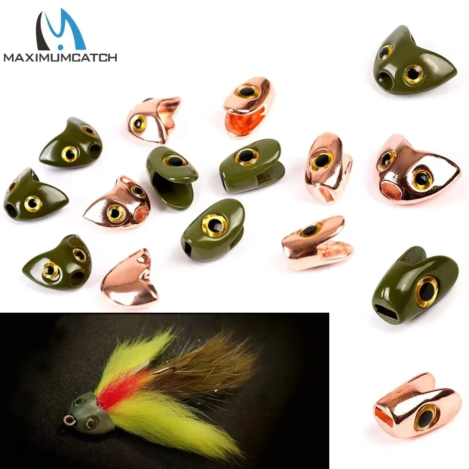 MAXCATCH Cuentas tungsteno Sculpin para atado de moscas - imagen 4