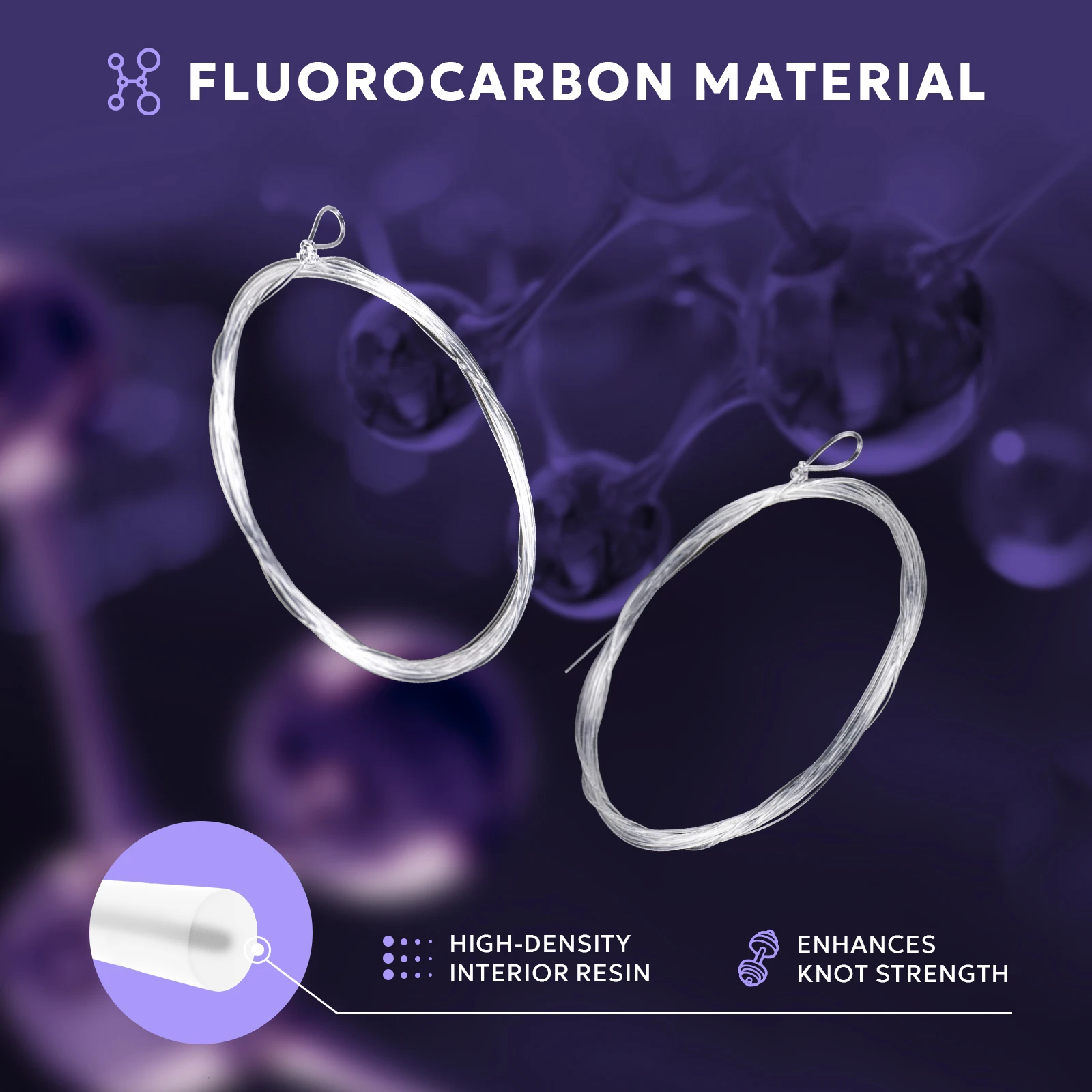 Líder Cónico Fluorocarbono SF con Bucle Preatado – Pesca a Mosca - imagen 5