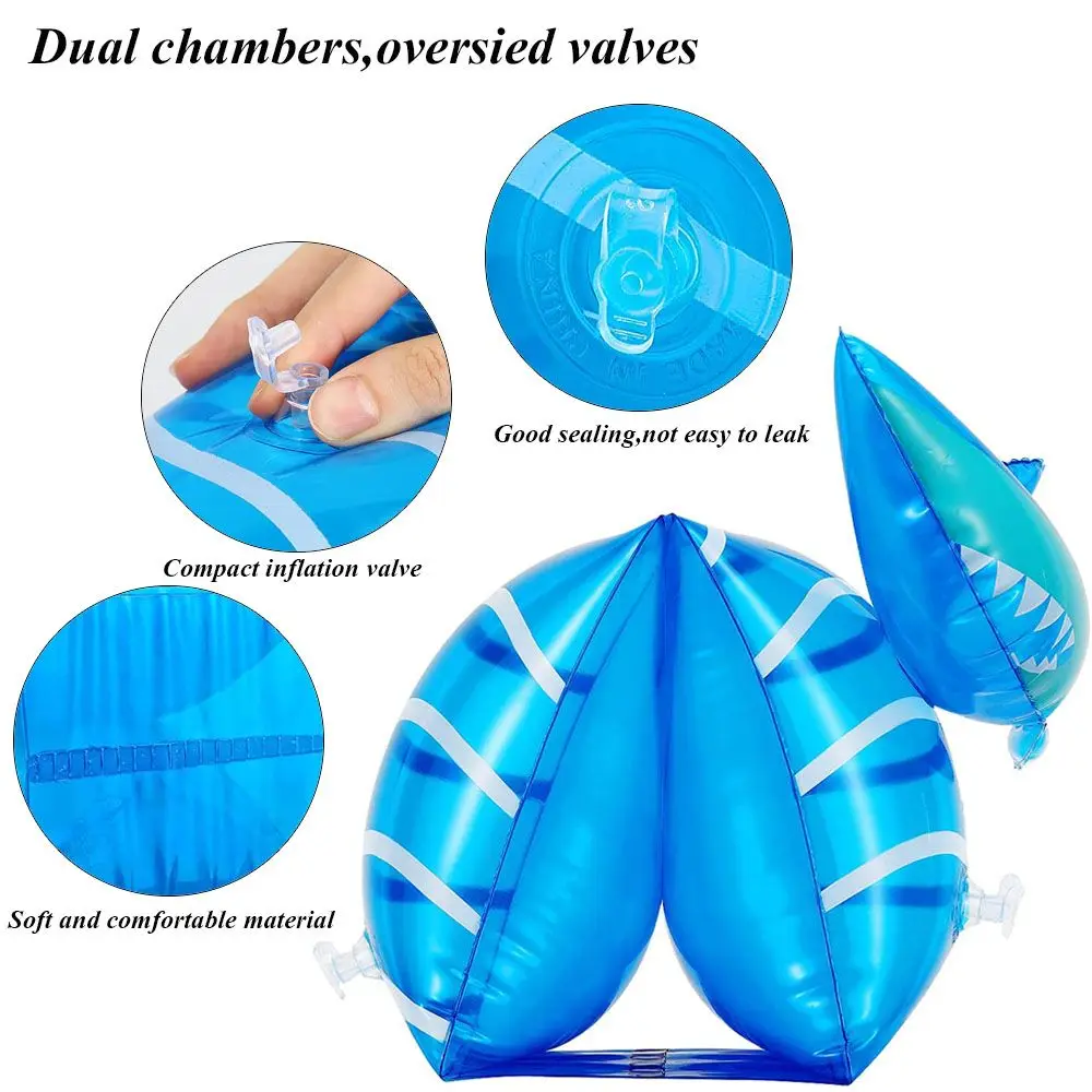 Flotador inflable de brazo para piscina