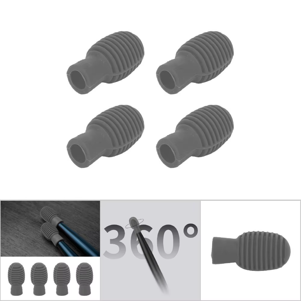 Puntas de Silicona Silenciosas para Batería – Set de Práctica Portátil - imagen 2