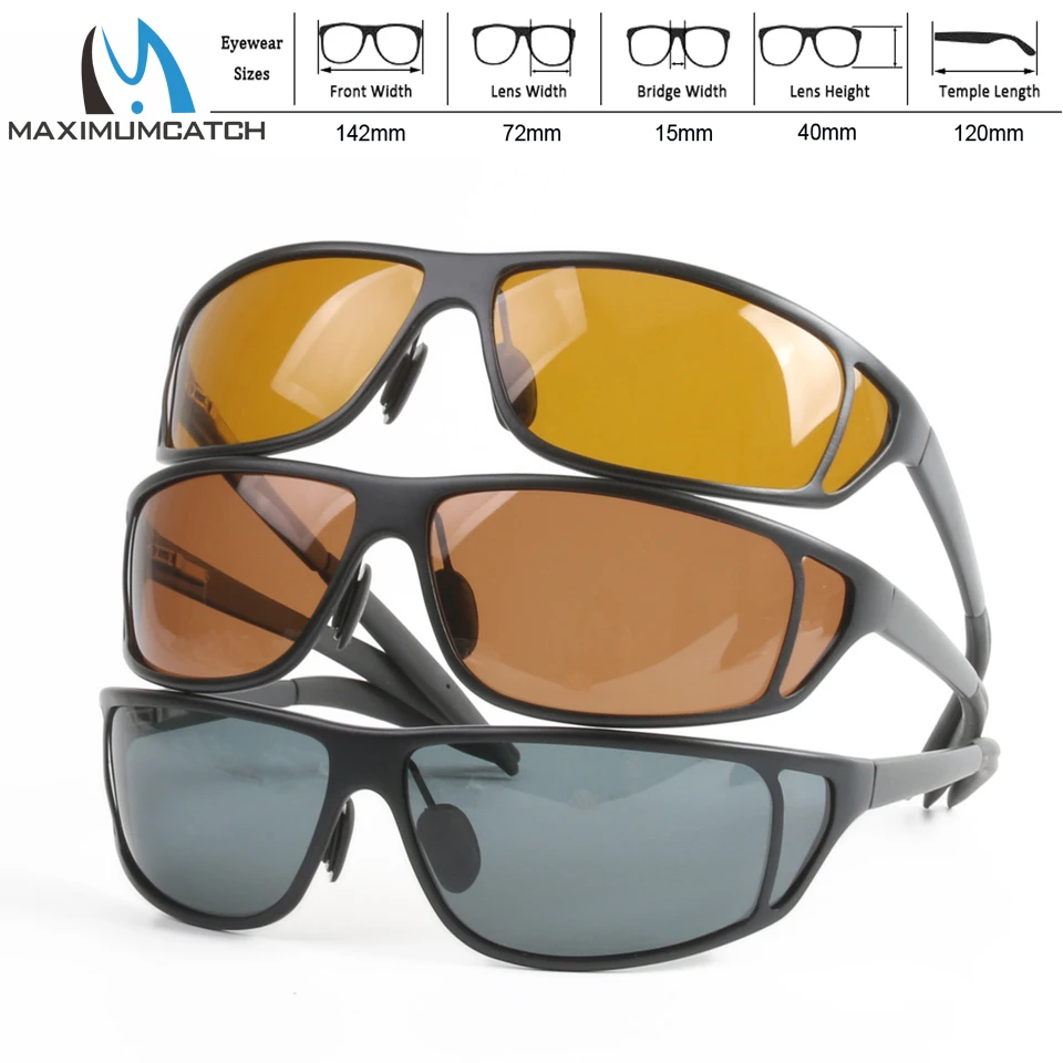 Gafas polarizadas para pesca con mosca MAXCATCH UV400 – tortoise