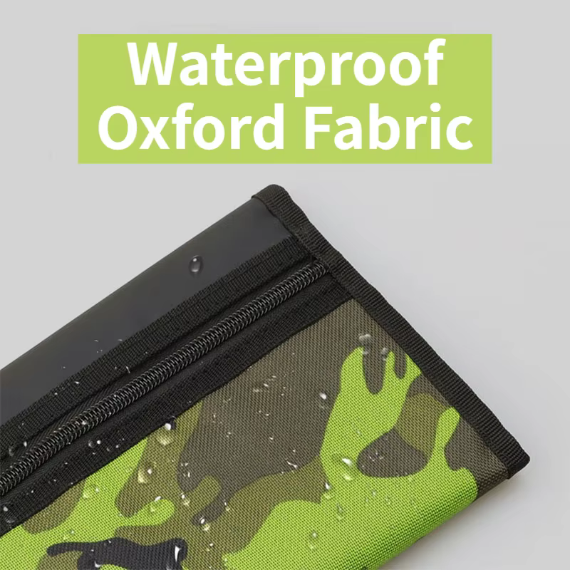 Bolsa porta señuelos de pesca para vinilos, impermeable y camuflaje - imagen 5