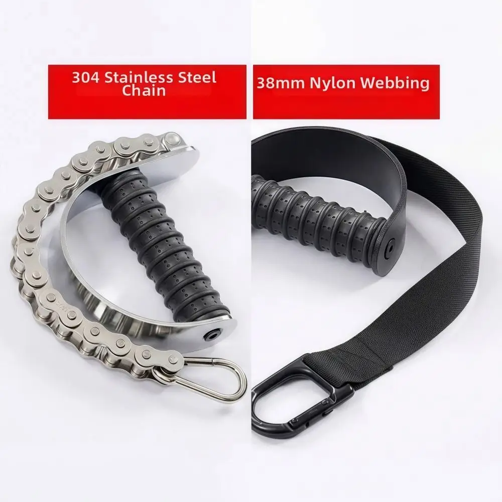 Entrenador de agarre de muñeca con cadena de acero inoxidable - imagen 2