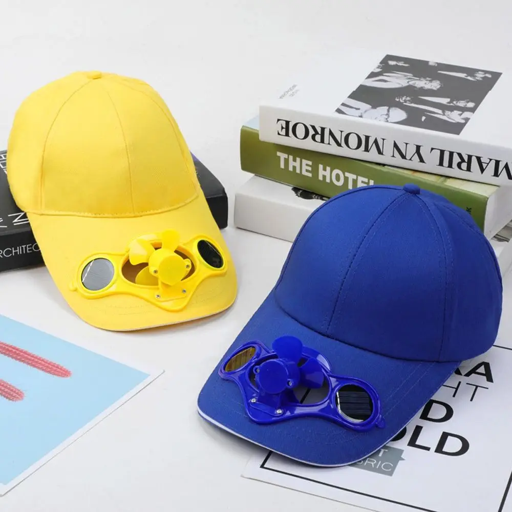 Gorra de pesca transpirable con ventilador, visera ancha solar - imagen 3