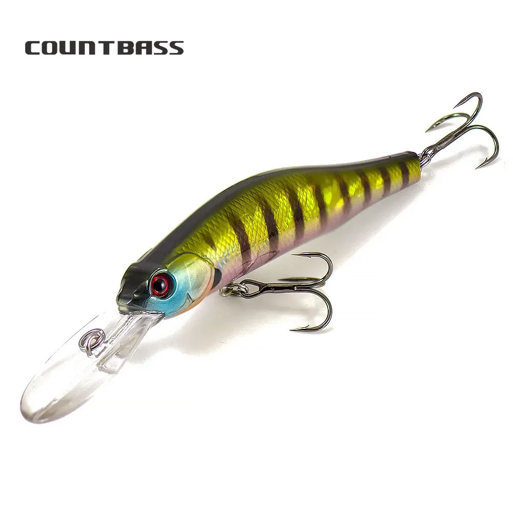 Countbass Minnow 80mm – Wobbler duro para pesca - imagen 2