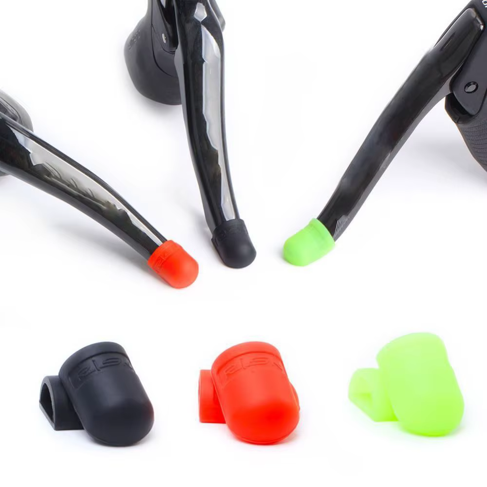 Fundas Elásticas de Silicona Antideslizantes para Frenos de Bici - imagen 3