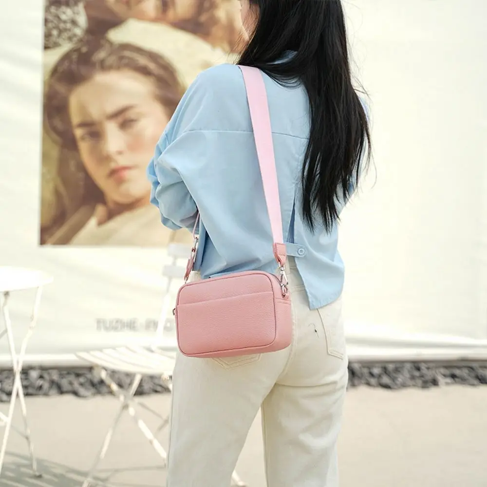 Bolso bandolera de cuero PU de diseño de lujo para mujer - imagen 3