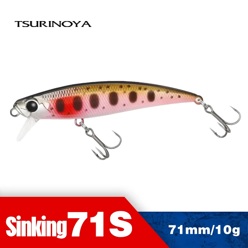 Tsurinoya Intruder 71S – Minnow 71mm 10g para trucha y lubina