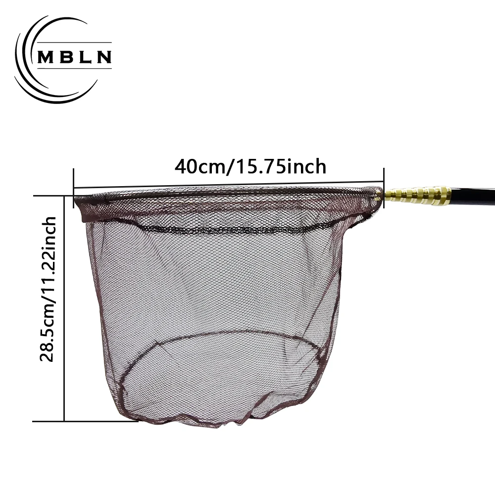 MBLN Red de pesca telescópica – mano ligera portátil - imagen 3